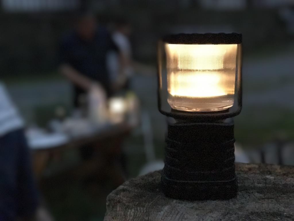 Lamp Bungoono Hotell Oita Eksteriør bilde